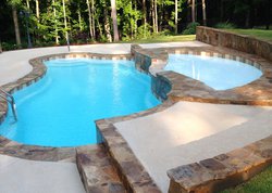 Concrete Pool #001 by Southeast Pool Builders